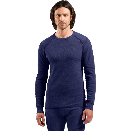 Foto de Odlo Camiseta Interior Manga Larga Hombre - Active X-Warm - skipper blue