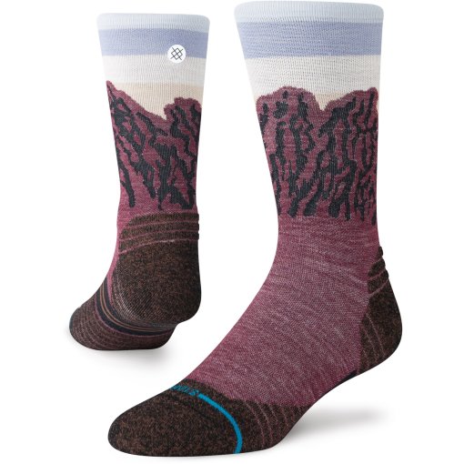 Foto de Stance Calcetines Mujer - The Ridge Light Wool Crew - wine