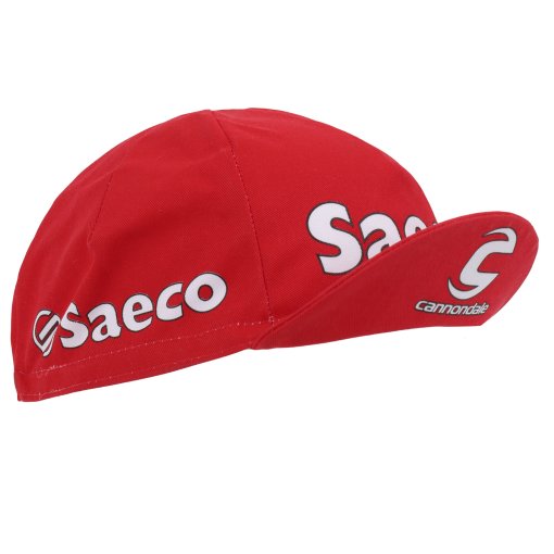 Foto de Apis Gorra Ciclismo Profesional Estilo Retro - SAECO / CANNONDALE / KAPPA