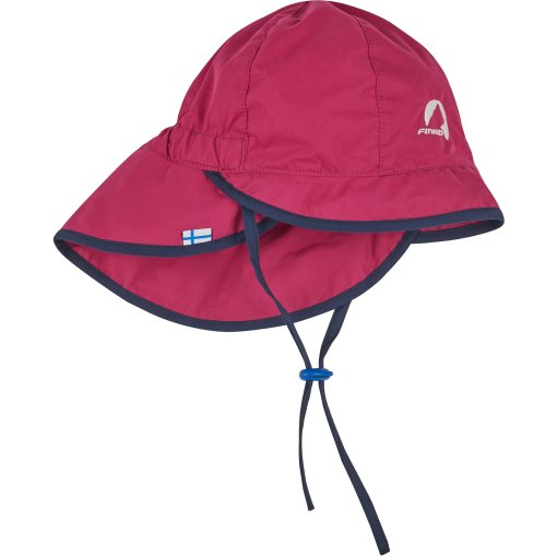 Foto de Finkid Gorra Protección Solar Niño - HELLE - raspberry/navy