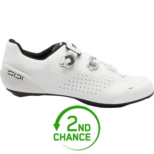 Produktbild von Sidi Genius X Microfiber Rennradschuhe - White - B-Ware