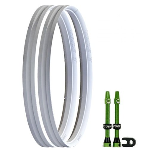 Immagine prodotto da CushCore PRO / PLUS Protezione Antiforatura Inserto per Pneumatici - valvole incluse - 1 coppia