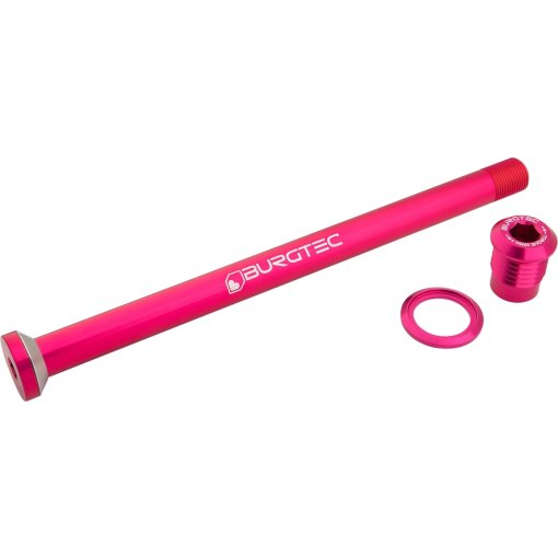 Slika izdelka Burgtec Prebodna os - zadnja | 12x148mm Boost | M12x1 | 174mm | za Amflow - toxic barbie pink