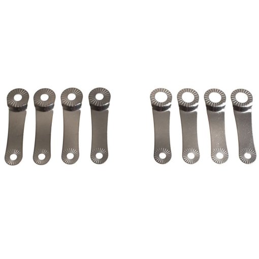 Immagine prodotto da BLB Set di Fissaggio per Parafanghi - Fender Mounting Kit - silver