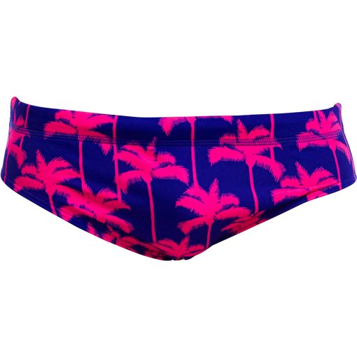 Foto de Funky Trunks Bañador Slip Hombre - Classic Eco Briefs - Pinky Palms
