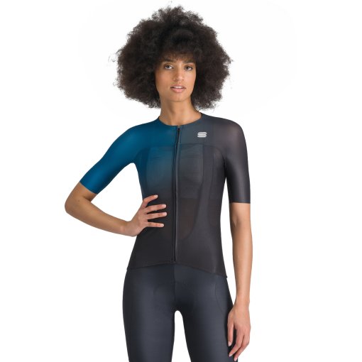 Foto de Sportful Maillot Mujer - Light - 415 Teal Blue/Black