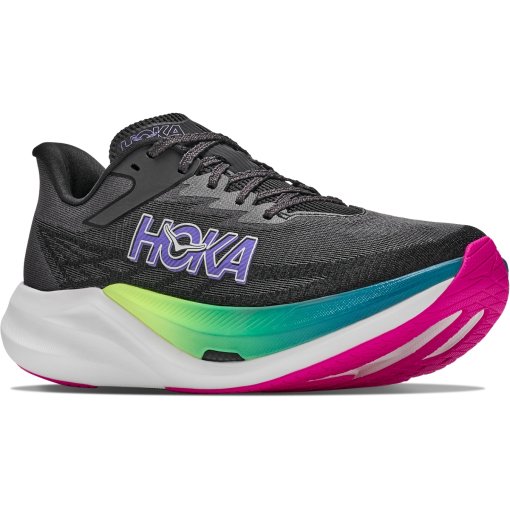 Produktbild von Hoka Rocket X 3 Laufschuhe Unisex - black / neon nebula
