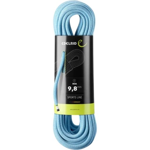 Photo produit de Edelrid Corde Escalade - BOA 9,8 mm - 40 m - bleu