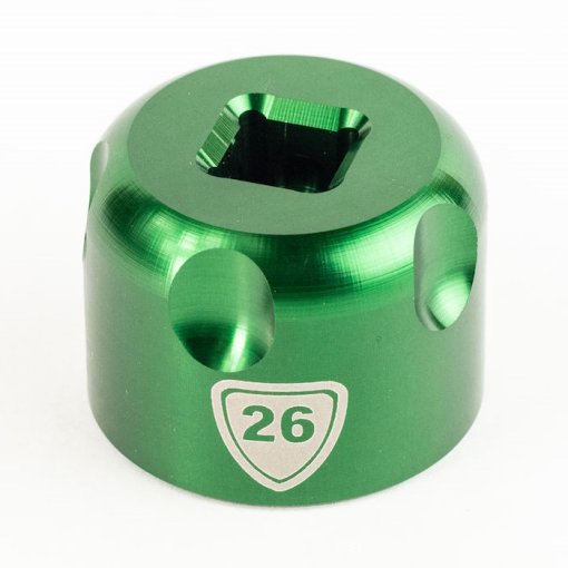 Foto de Abbey Bike Tools Herramienta para Tapas Superiores de Horquillas de Suspensión - Suspension Top Cap Sockets - 27 mm