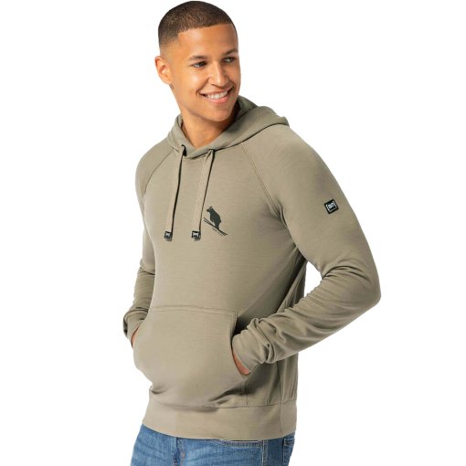 Foto de SUPER.NATURAL Sudadera con Capucha Mujer - Favourite Flear - Fallen Rock/Black Ink