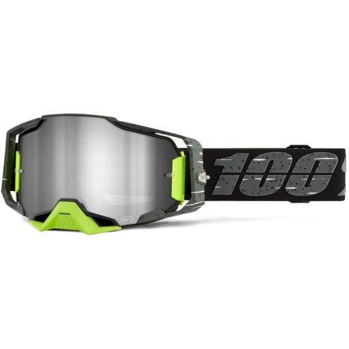 ウェア 100% AEROCRAFT Gloss Black Chrome Aerocraft Gloss Black Chrome Sunglasses