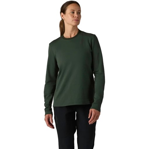 Foto de Velocio TRAIL Merino Maillot de manga larga para mujer - Deep Forest