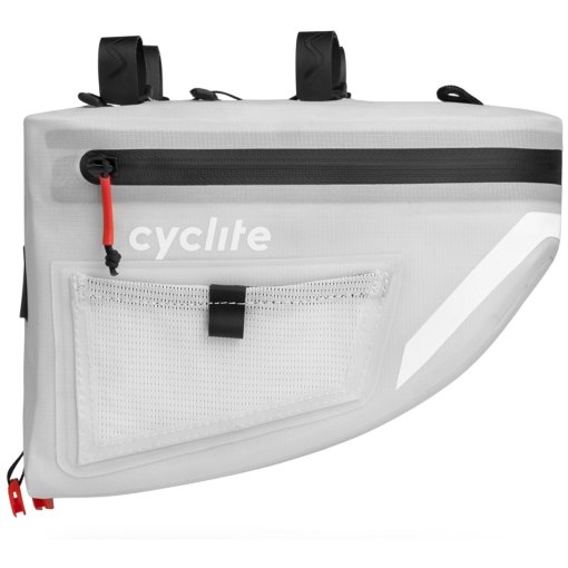 Photo produit de Cyclite Sacoche de Guidon - Handle Bar Aero Bag / 02 - 4,9L - Gris clair