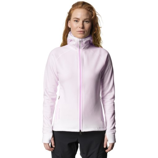 Productfoto van Houdini Power Houdi Fleece Jas Dames - Purple Blossom