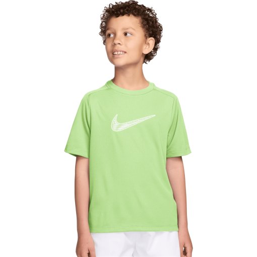 Productfoto van Nike Multi Dri-FIT Shirt KInderen - light liquid lime/white IF2430-360