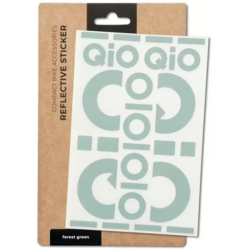 Picture of QiO Reflective Sticker - for frame color forest green