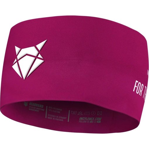 Image of INCYLENCE Headband V3 - Wide - Magenta White