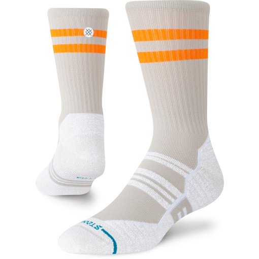 Productfoto van Stance Static Gripper Splatter Crew Sokken unisex - lightgrey