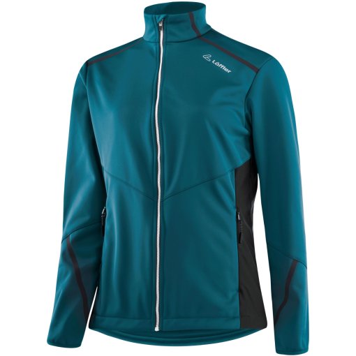 Foto de Löffler Chaqueta Mujer - Calida Windstopper® Warm - blue coral 373