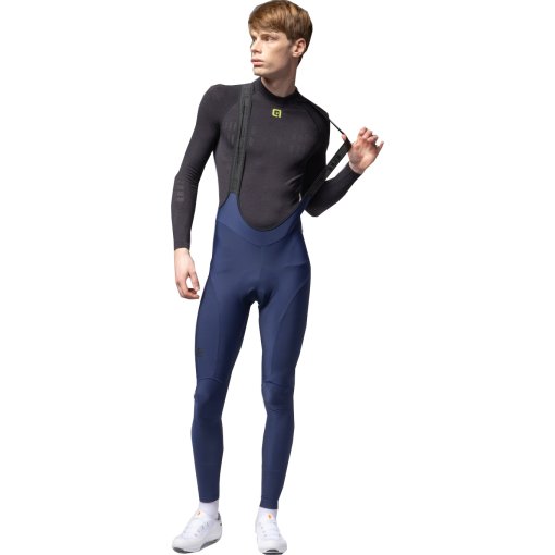 Foto de Alé Culotte con Tirantes Hombre - PRAGMA Winter 2.0 - navy blue