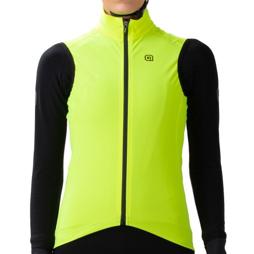 Foto de Alé Chaleco Impermeable Mujer - KLIMATIK Racing - fluo yellow