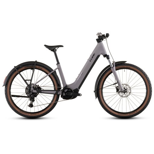 Immagine prodotto da CUBE MTB Elettrica - REACTION HYBRID Performance 600 FE - Easy Entry - 2026 - plumgrey / black