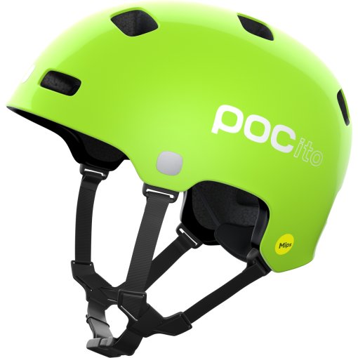 Foto de POC Casco Bici Niño - POCito Crane MIPS - 8234 Fluorescent Yellow/Green