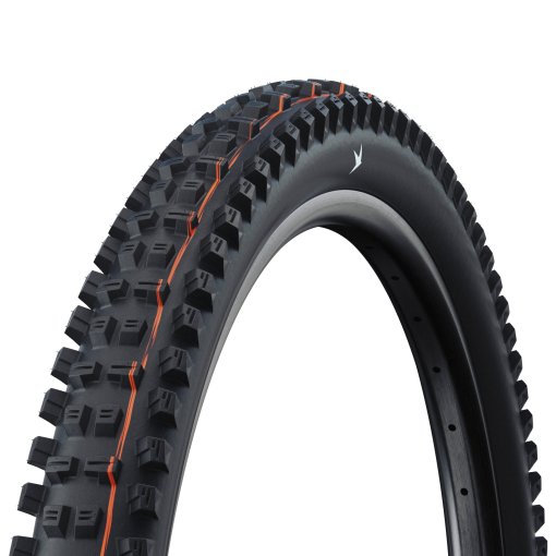Photo produit de Schwalbe Pneu Tringle Souple - Tacky Chan - Gravity | Soft | TLR | E-50 - 27.5x2.40&quot; | Black