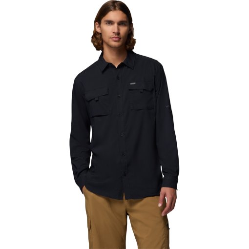 Productfoto van Columbia Silver Ridge Utility II Overhemd met Lange Mouwen Heren - Black