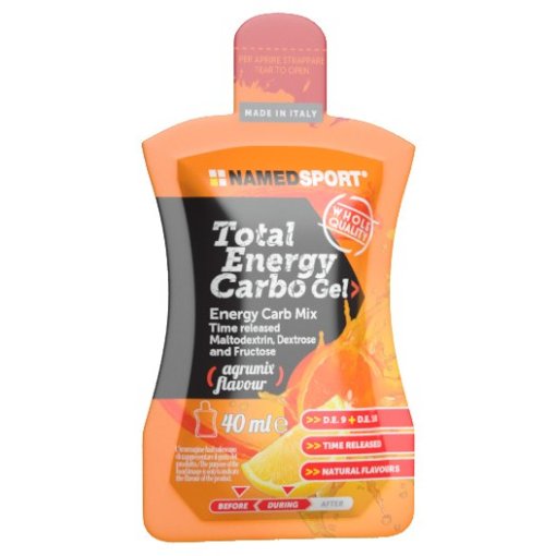 Foto de NAMEDSPORT Total Energy Carbo Gel - Agrumix - 24x40ml