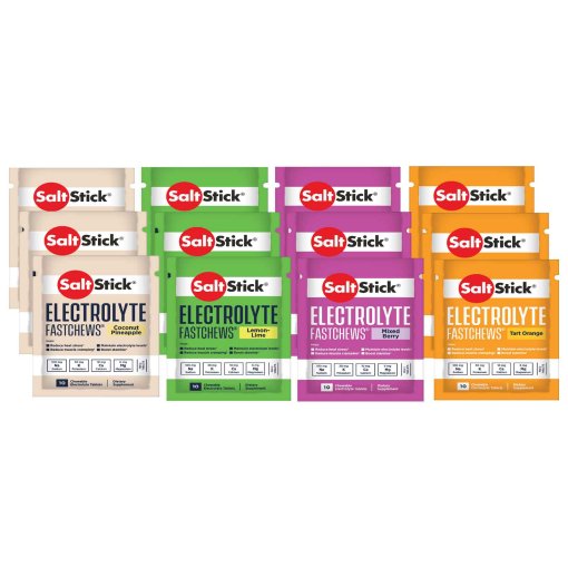 Immagine prodotto da SaltStick Compresse Masticabili di Elettroliti - FastChews - Pacchetto di Prova da 12 - 12x 10 pezzi