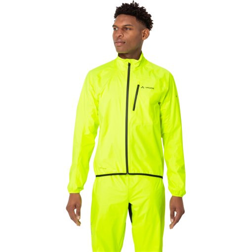 Photo produit de Vaude Veste Imperméable Homme - Drop III - neon yellow/neon yellow