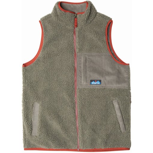 Productfoto van KAVU Cooper Fleece-Vest Heren - Moss