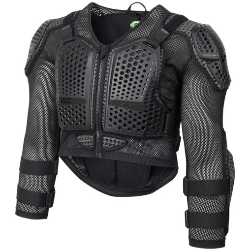 Billede af iXS Hex Upper Body Beskyttelsesjakke til børn - sort