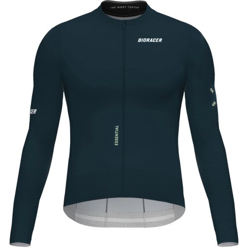 Produktbild von Bioracer Epic Essential Langarm-Fahrradtrikot Herren - graphite blue