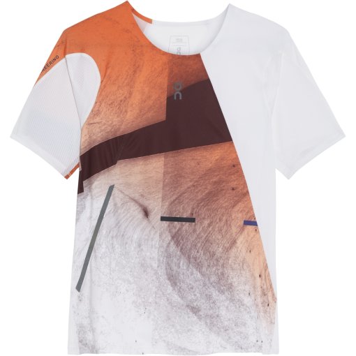 Foto de On Camiseta Running Mujer - Ultra-T - Flame | White