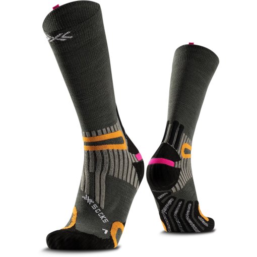 Kuva tuotteesta X-Socks Hike Anatomix Merino Crew Sukat - heather olive