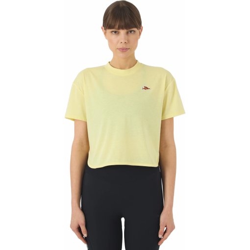 Foto de Café du Cycliste Maillot de Manga Corta Mujer - Sandrine - naples/yellow