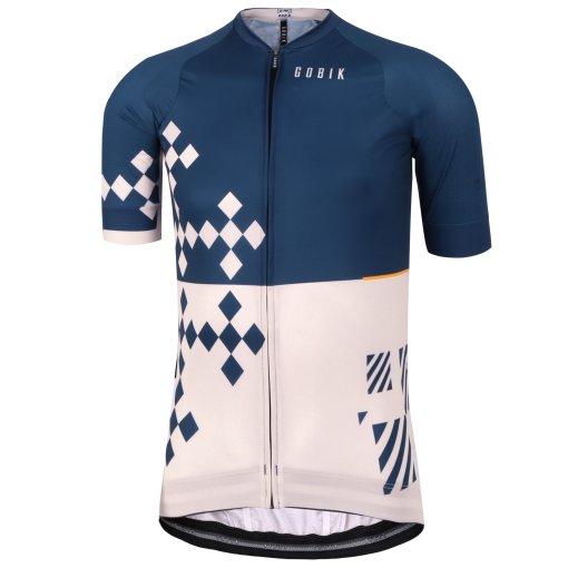 Produktbild von Gobik CX Pro 2.0 Kurzarmtrikot Unisex - blau / beige