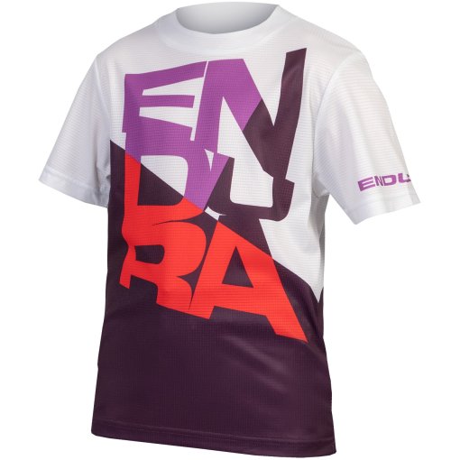 Foto de Endura Camiseta Niño - SingleTrack Core - aubergine