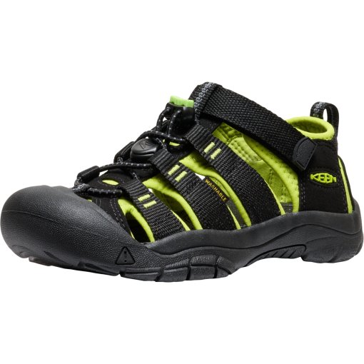 Photo produit de KEEN Sandales Adolescent - Newport H2 - Black / Lime Green