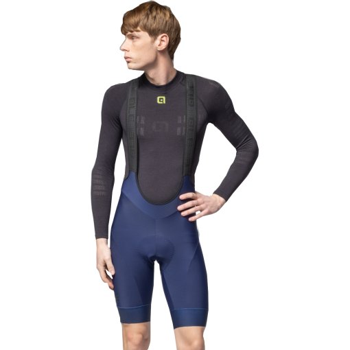 Foto de Alé Culotte Corto con Tirantes Hombre - PRAGMA Winter 2.0 - navy blue