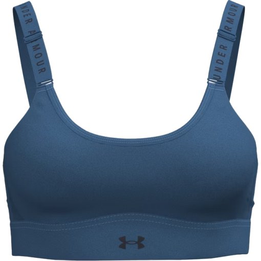 Foto de Under Armour Sujetador Deportivo Mujer - UA Infinity 2.0 Mid - Blue Atlantis/Washed Navy