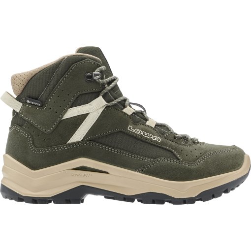 Photo produit de LOWA Ventierra GTX QC Chaussures de randonnée pour femmes - olive/beige