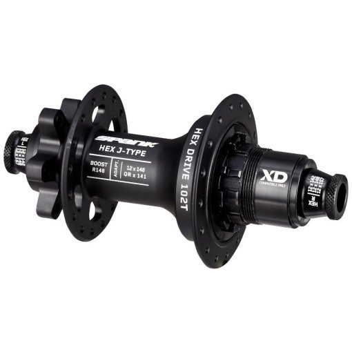 Spank Endcaps for 32 Hole HEX Boost Front Hub - 20x110 Adapter