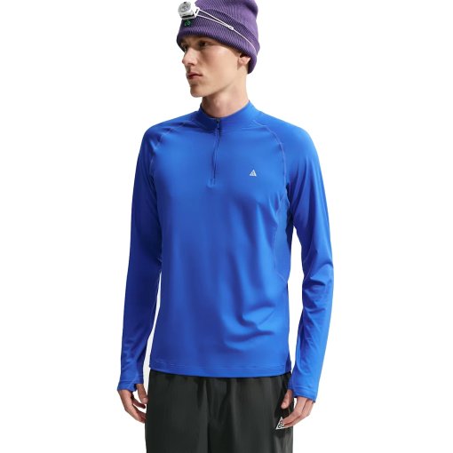 Productfoto van Nike ACG Wildsee Dri-FIT 1/4-Zip Shirt met lange mouwen voor heren - hyper royal/summit white IM4223-405