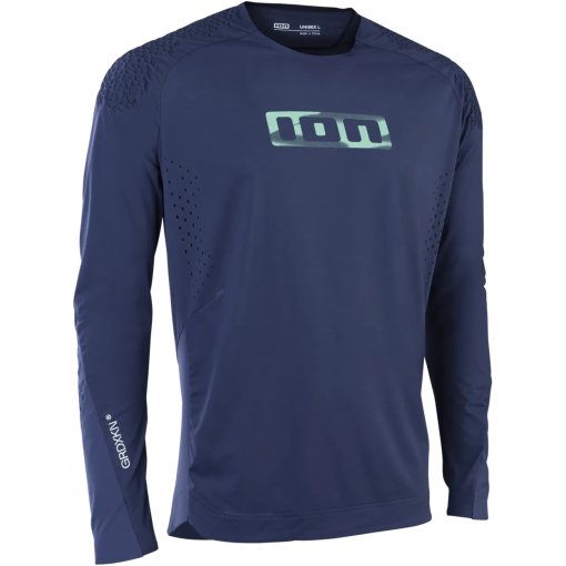 Foto de ION Bike Maillot de Manga Larga Unisex - GRIDXKN® Scrub Select - Midnight