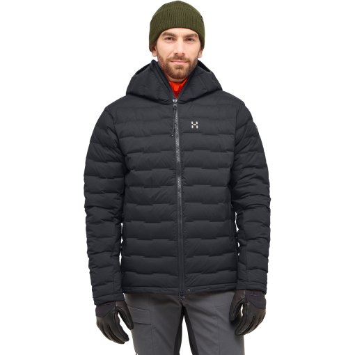 Produktbild von Haglöfs Spitz Daunenjacke mit Kapuze Herren - true black 2C5