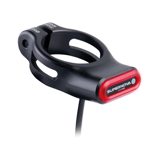 Photo produit de Supernova Lumière Arrière Vélo - TL3 Mini Seatpost Clamp 6V - 27.2 mm / 31.8 mm