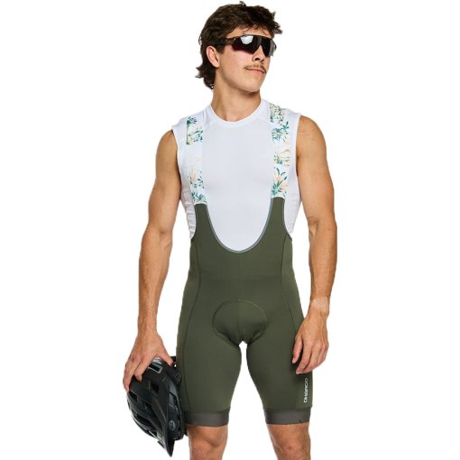 Foto de DHaRCO KOM Pantalones cortos con tirantes para hombre - Dark Envy/Lost